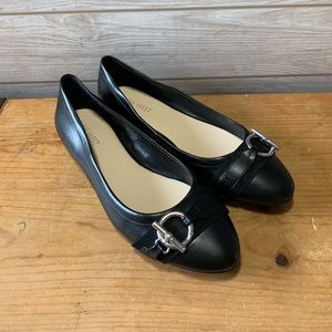 NEVER WORN Black NINE WEST flats 🖤